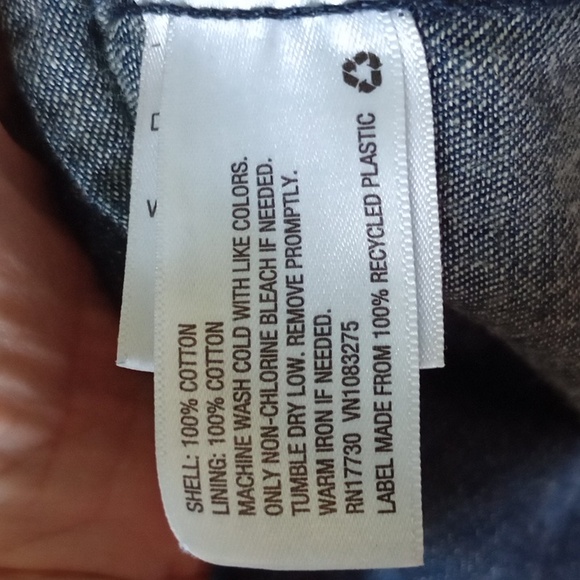 Universal Threads Dark Denim Shirt Dress Size Large - Picture 12 of 12